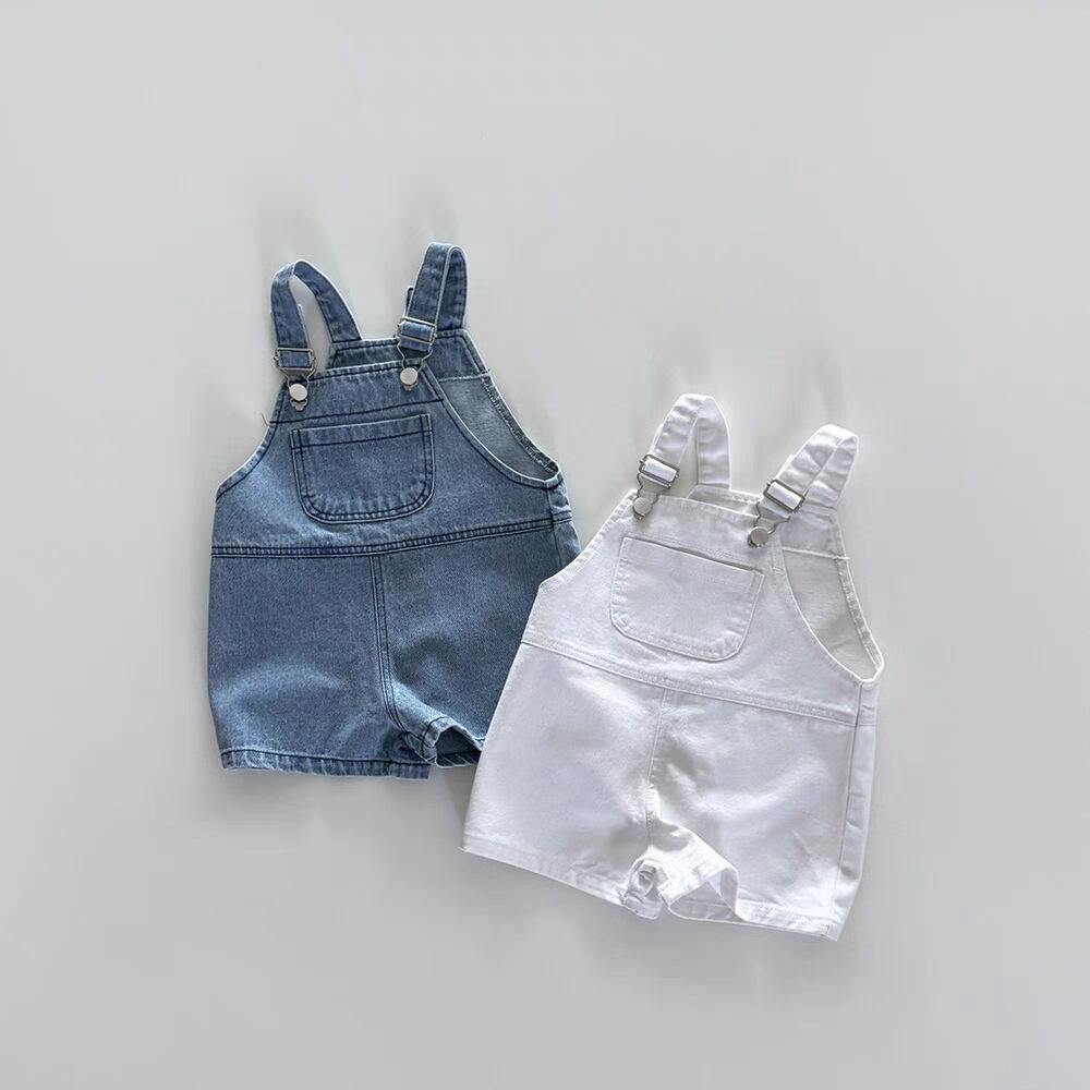 Baby Clothing Deals - 2025 Summer New Children Denim Overalls