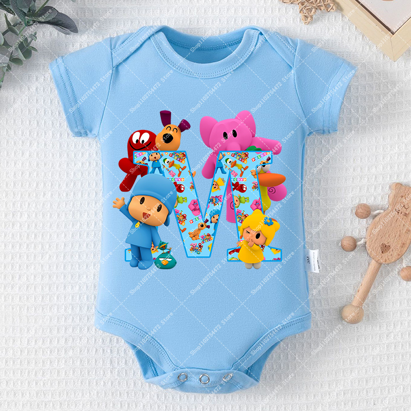 Baby Clothing Newborn - Baby Boy Girl Cartoon Cute Bodysuit