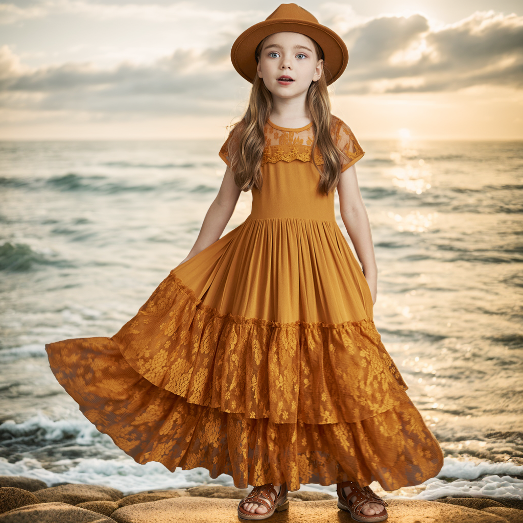 Baby Clothing Girls - New 2024 Princess Girls Short Sleeve