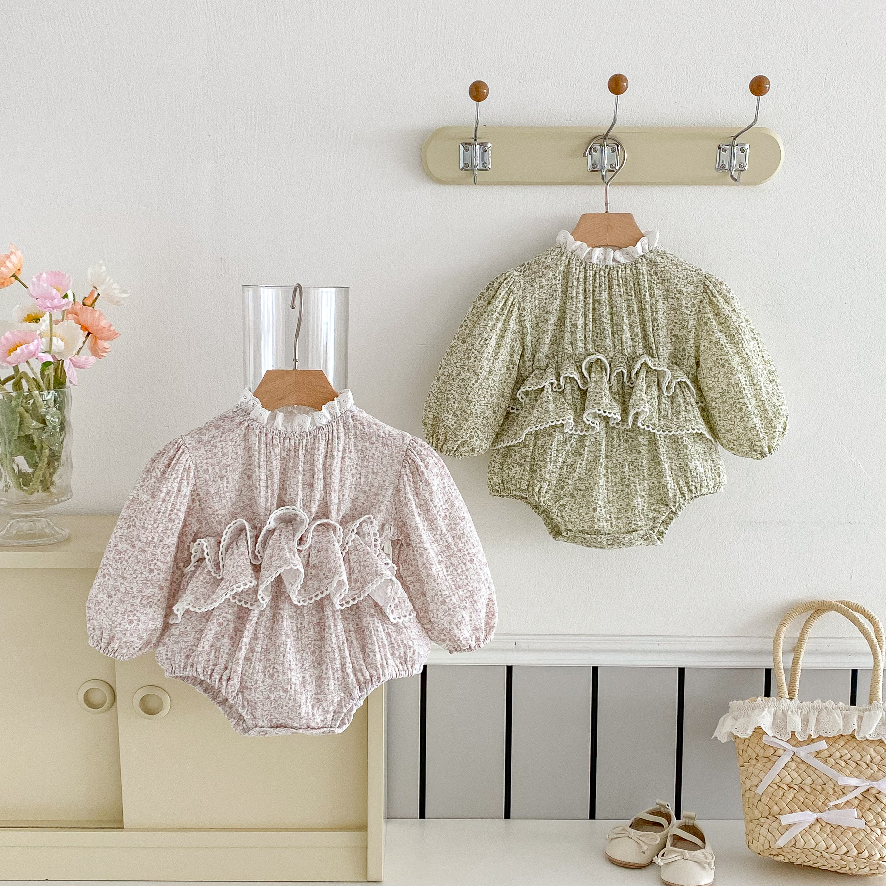 Baby Clothing Brand - Sweet Newborn Baby Girls Double Layers