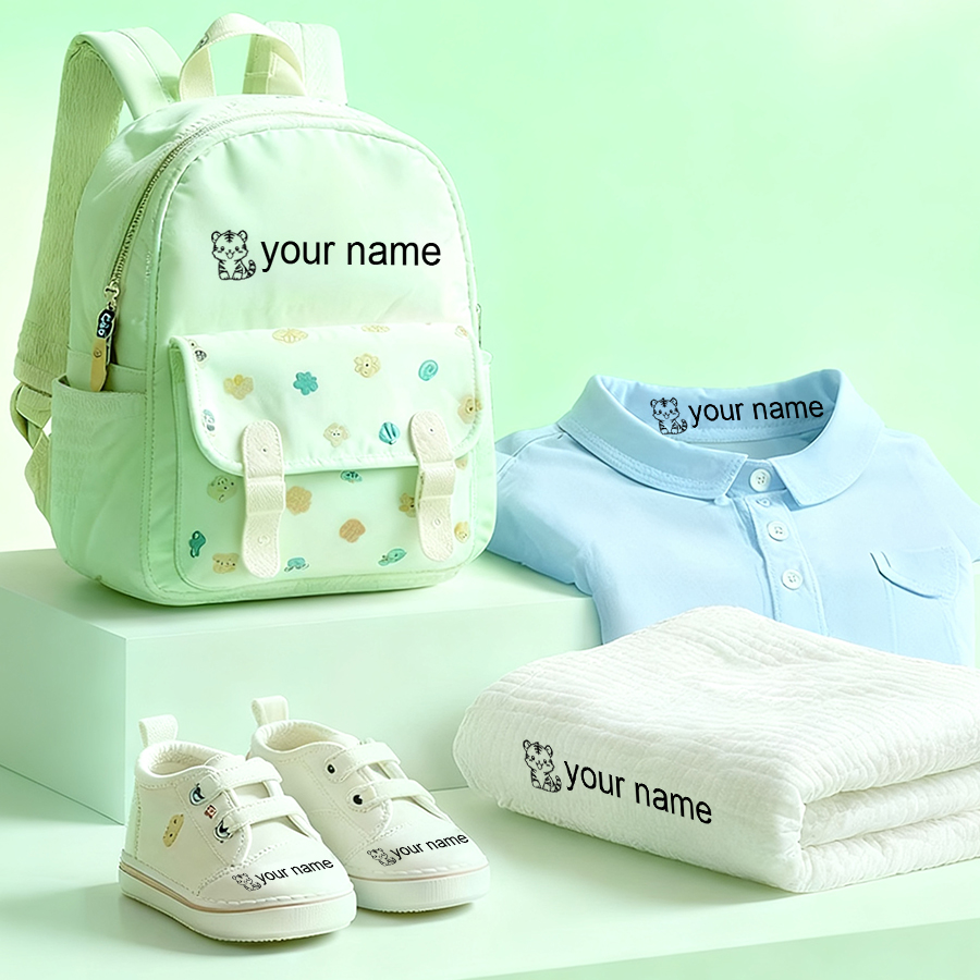 Personalized Kids Name Stamp-W - Baby Clothing Names บทวิจารณ์และราคา
