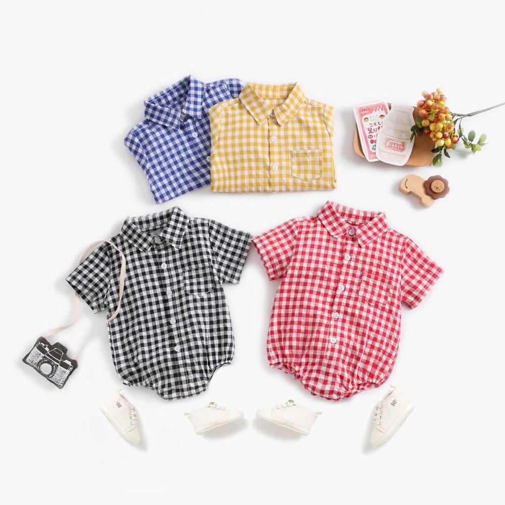 Sanlutoz Cotton Plaid Baby Boy - Baby Clothing Next บทวิจารณ์และราคา