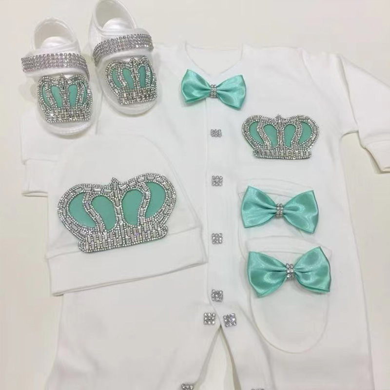 4pcs Welcome Home Romper Baby  - Baby Clothing Names บทวิจารณ์และราคา