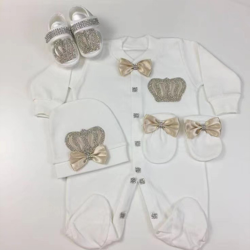 4pcs Welcome Home Romper Baby  - Baby Clothing Names บทวิจารณ์และราคา