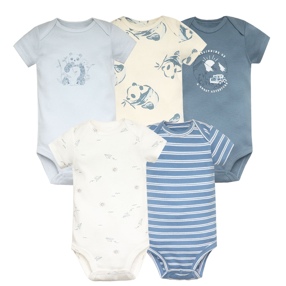 5pcs/lot Baby Bodysuit Fashion - Baby Clothing Next บทวิจารณ์และราคา