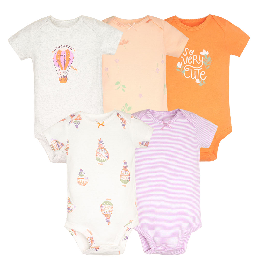 5pcs/lot Baby Bodysuit Fashion - Baby Clothing Next บทวิจารณ์และราคา