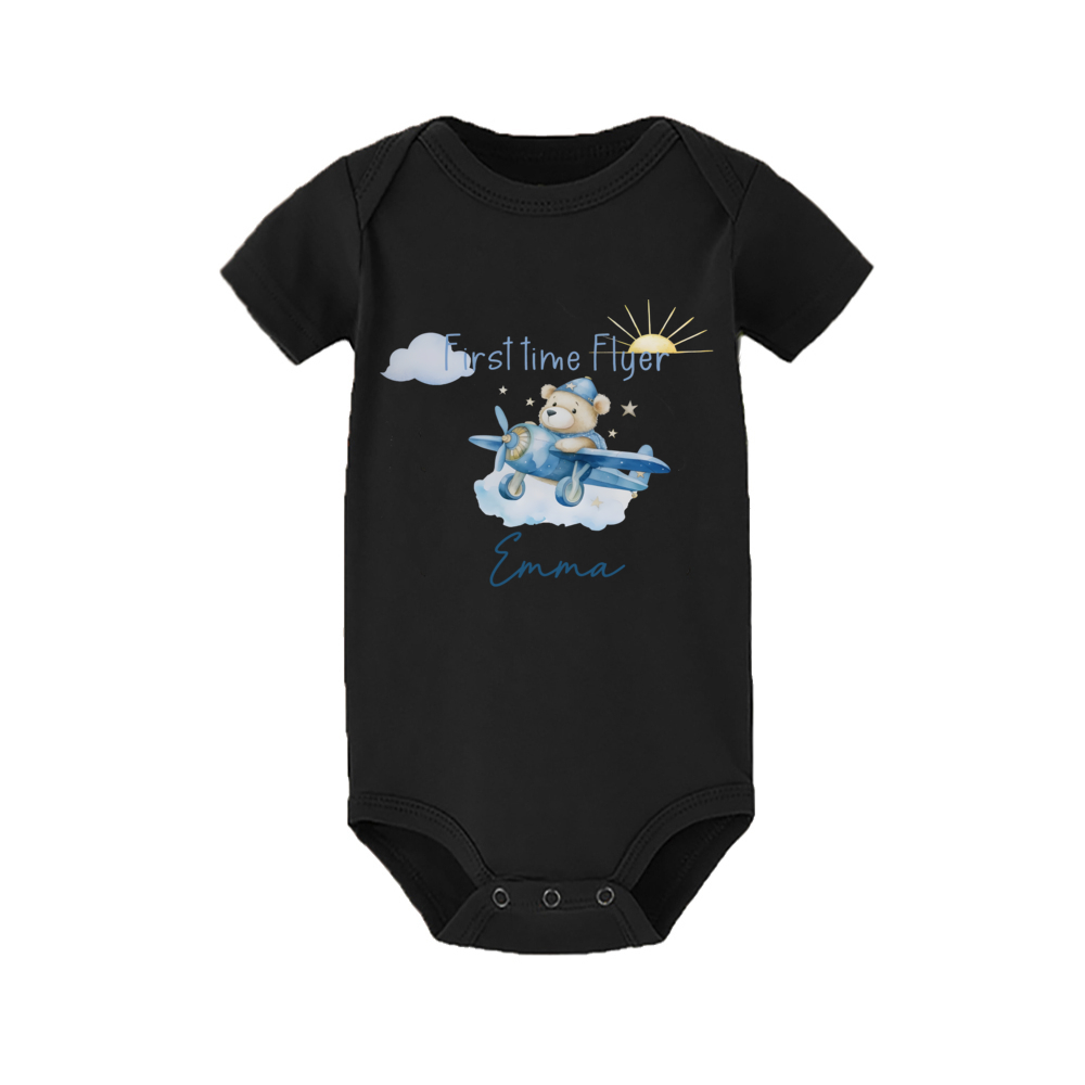 Custom Name Frist Time Flyer&b - Baby Clothing Names บทวิจารณ์และราคา