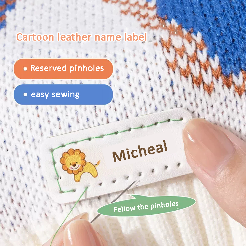 Customized Name Leather Laser  - Baby Clothing Names บทวิจารณ์และราคา