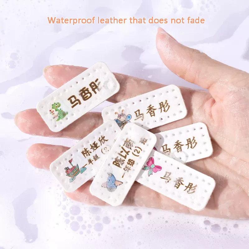 Customized Name Leather Laser  - Baby Clothing Names บทวิจารณ์และราคา