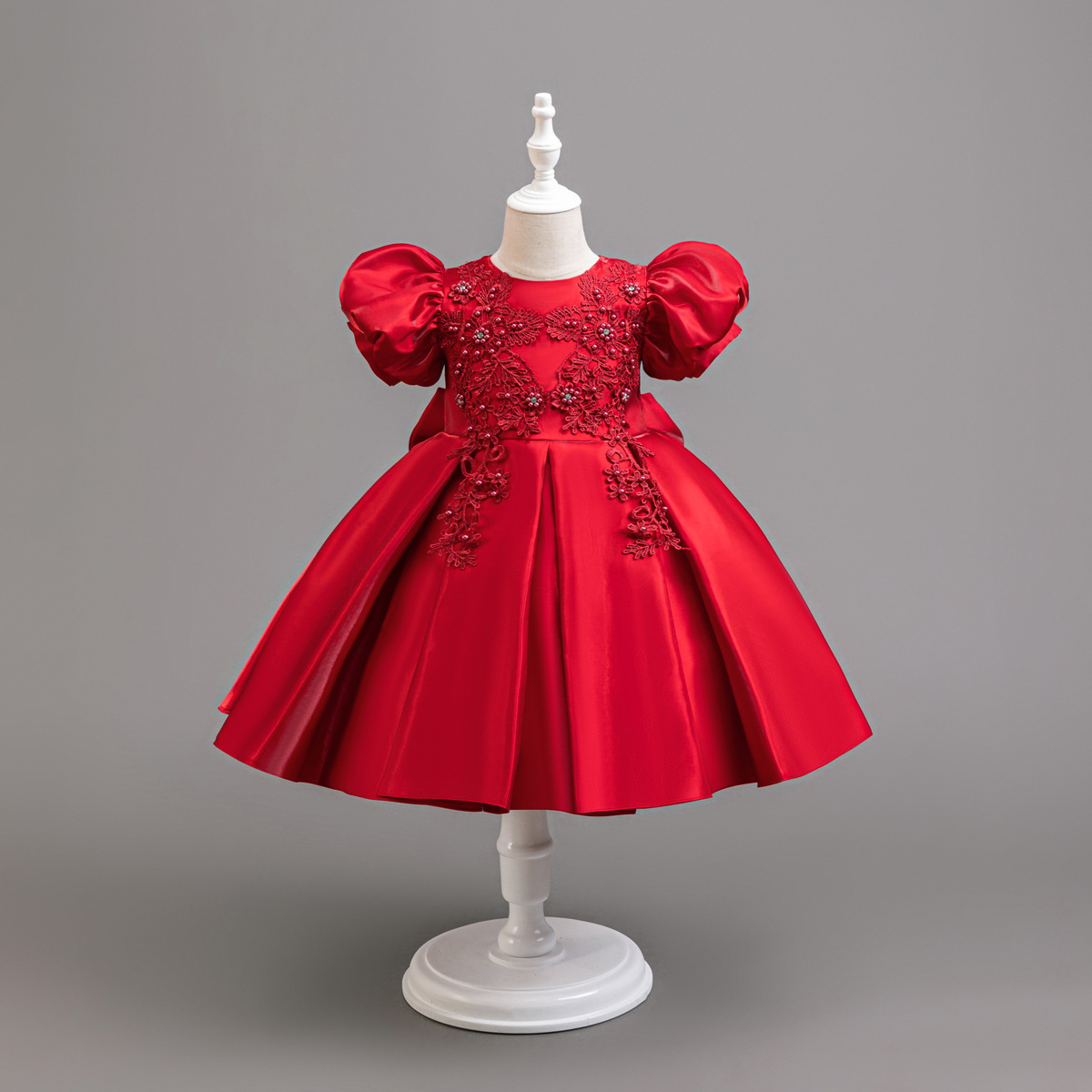 New Girl Party Dress Children  - Baby Clothing Girls บทวิจารณ์และราคา