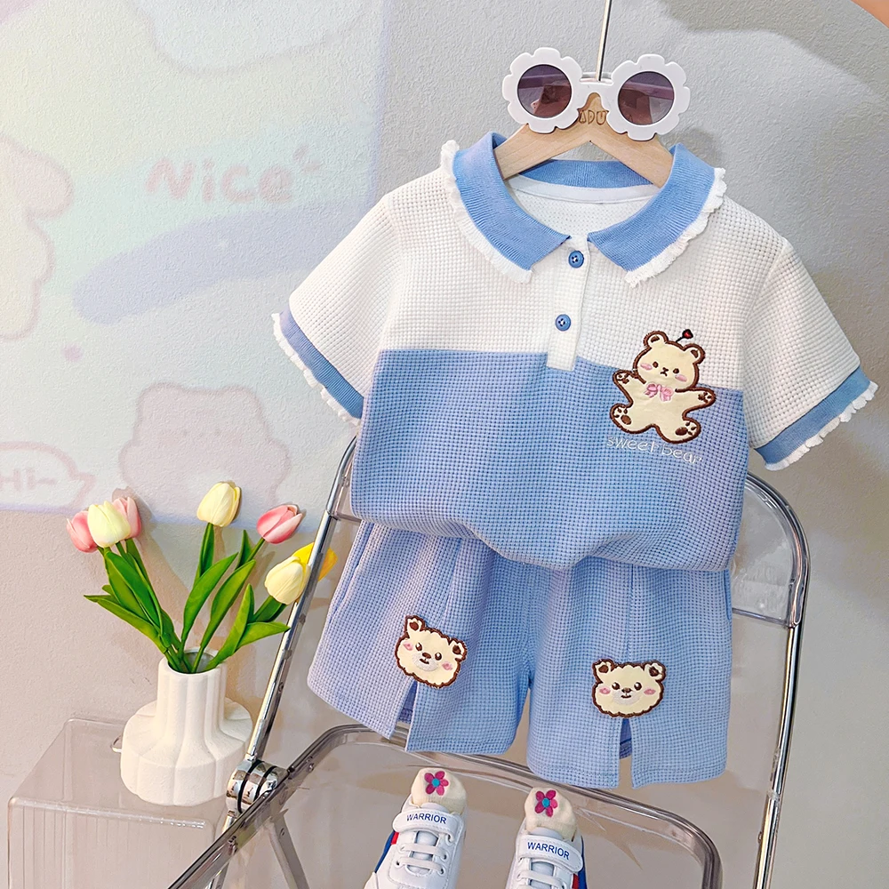Summer Baby Girls T Shirt Shor - Baby Clothing Hong Kong บทวิจารณ์และราคา