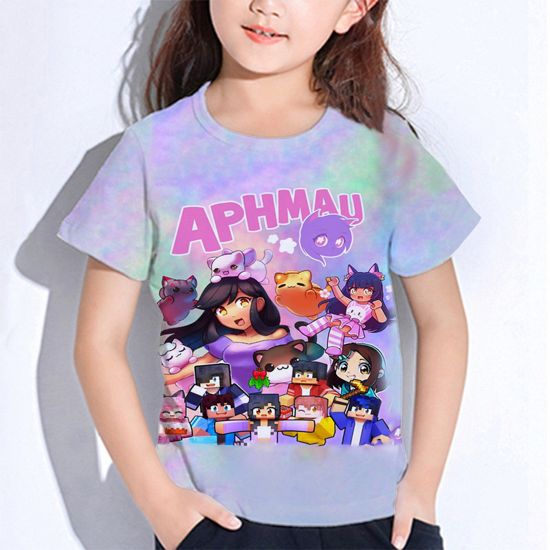 Aphmau Meows Cat T Shirts Cart - Baby Clothing Deals บทวิจารณ์และราคา