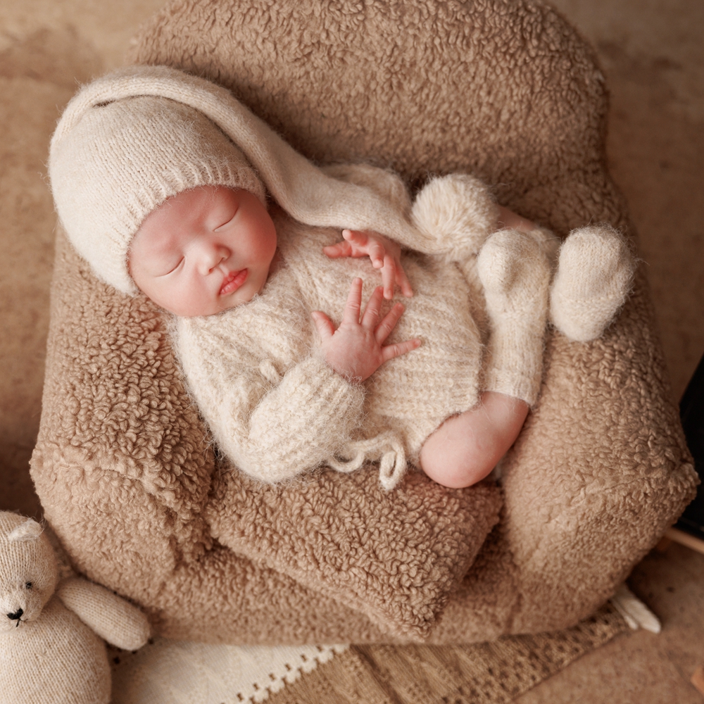 Knitted Newborn Photoshoot Out - Baby Clothing Newborn บทวิจารณ์และราคา
