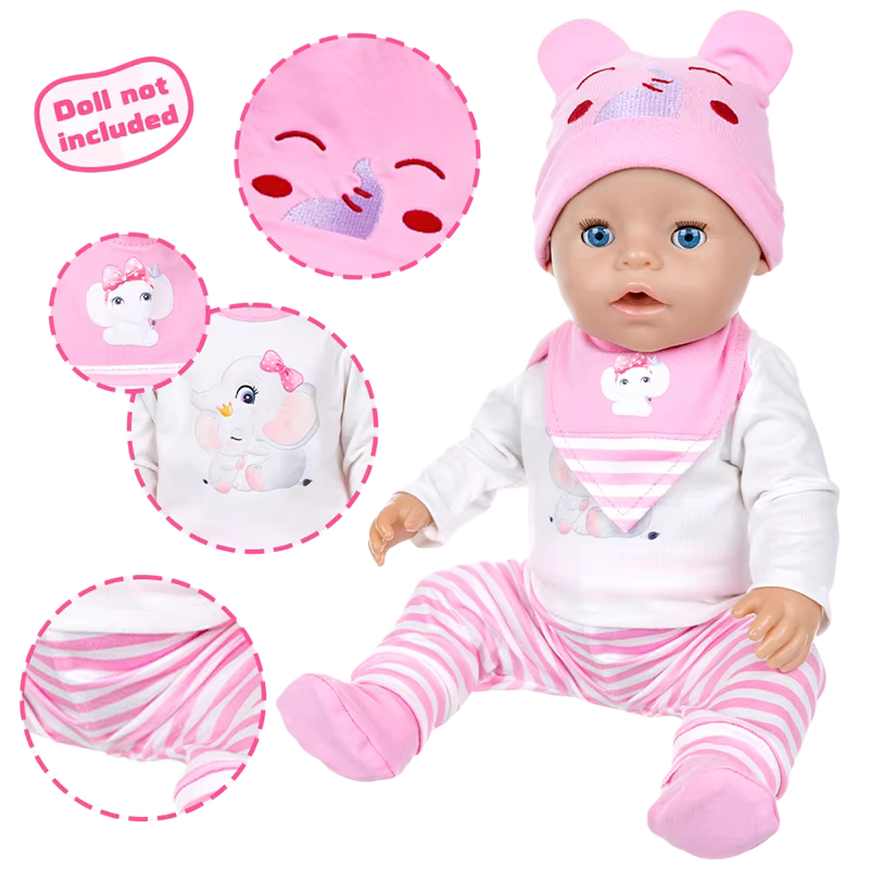 Doll Clothes Set for 16-18 Inc - Baby Clothing Next บทวิจารณ์และราคา