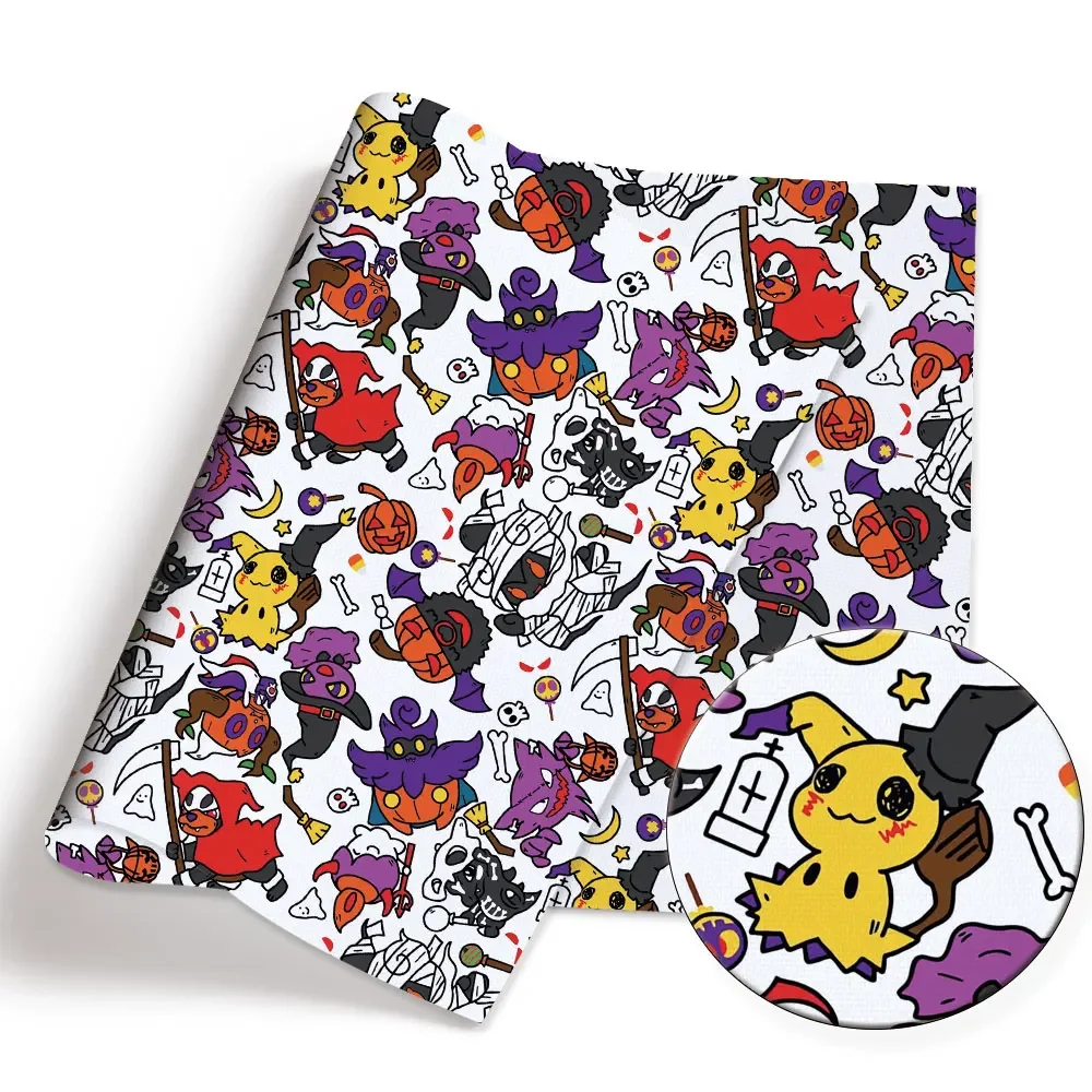 Pokemon Cartoon Fabric140*50cm - Baby Clothing Sewing บทวิจารณ์และราคา