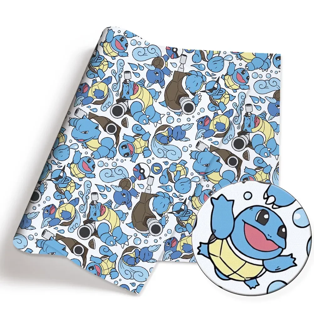 Pokemon Cartoon Fabric140*50cm - Baby Clothing Sewing บทวิจารณ์และราคา