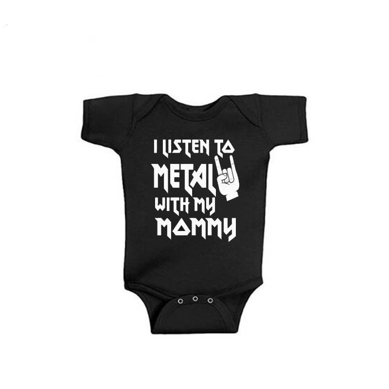 I Listen to Metal with My Dadd - Baby Clothing Brand บทวิจารณ์และราคา