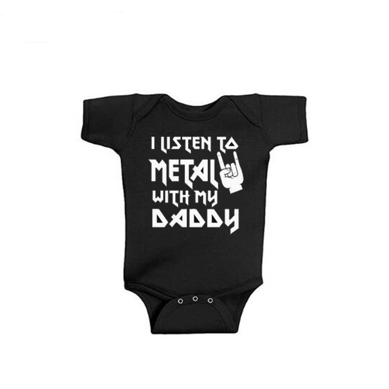 I Listen to Metal with My Dadd - Baby Clothing Brand บทวิจารณ์และราคา