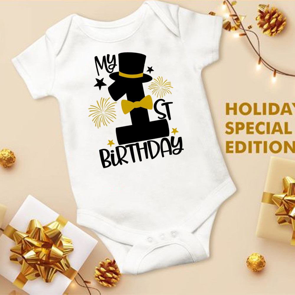 My 1st Birthday Newborn Romper - Baby Clothing Next บทวิจารณ์และราคา