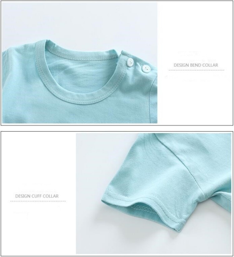 Cotton Tees+Shorts 2-piece Tra - Baby Clothing Deals บทวิจารณ์และราคา