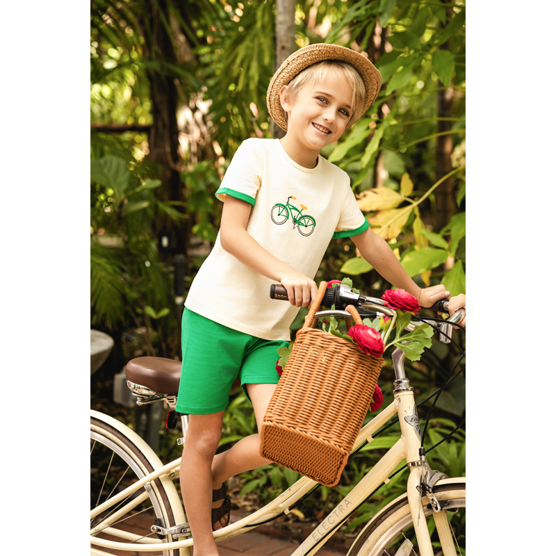 Ali Plus SS26 Printed Bike col - Baby Clothing Deals บทวิจารณ์และราคา