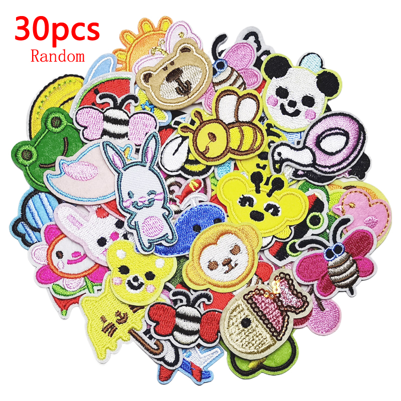 30 Pcs Cute Patches For Clothi - Baby Clothing Sewing บทวิจารณ์และราคา