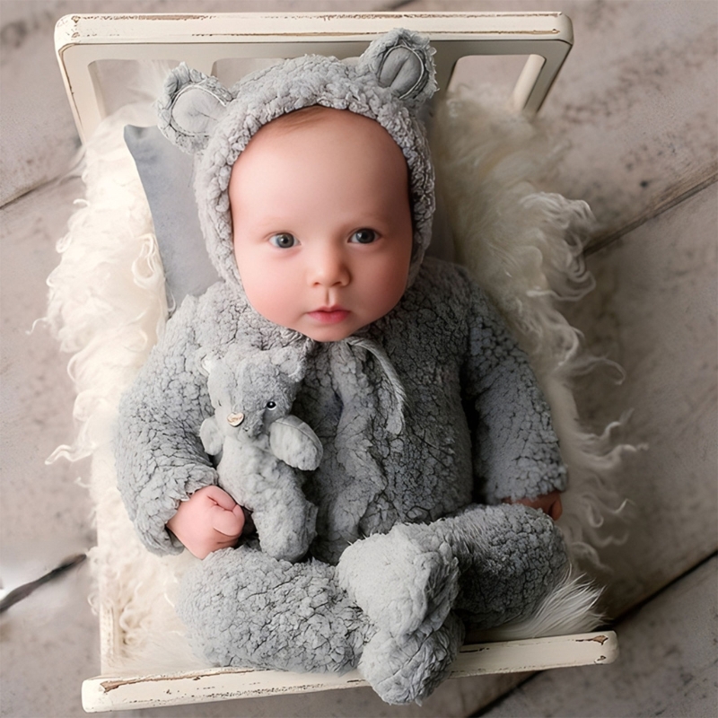 2Pcs Photography Props for Bab - Baby Clothing Brand บทวิจารณ์และราคา