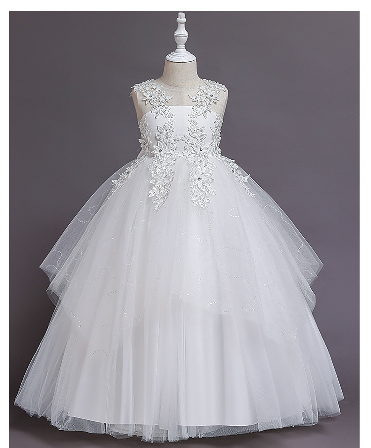Girls' Bridesmaid Wedding Dres - Baby Clothing Girls บทวิจารณ์และราคา