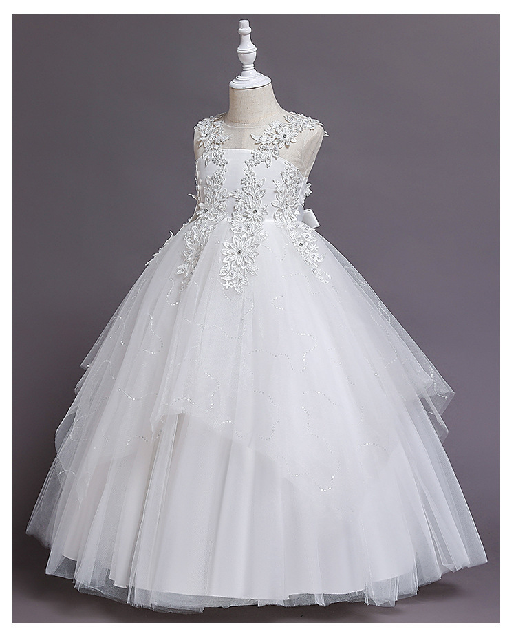 Girls' Bridesmaid Wedding Dres - Baby Clothing Girls บทวิจารณ์และราคา