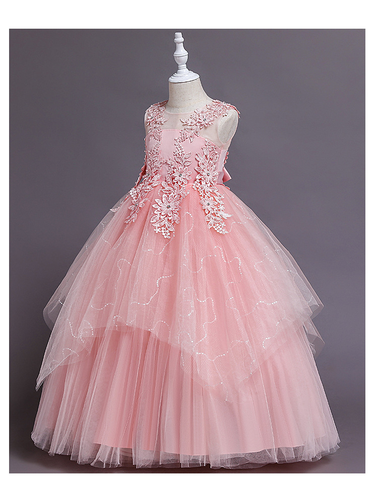 Girls' Bridesmaid Wedding Dres - Baby Clothing Girls บทวิจารณ์และราคา