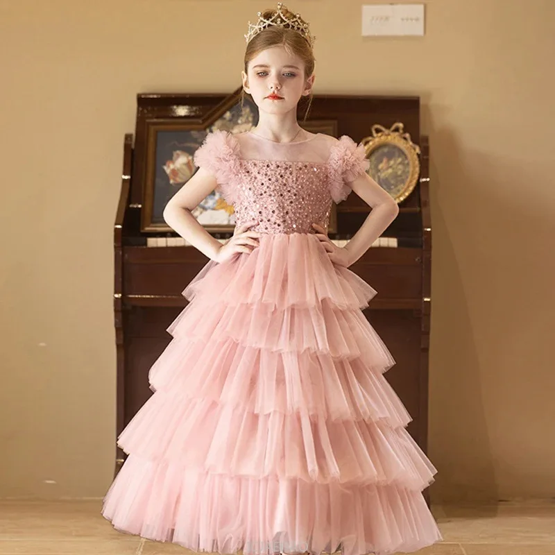 Long Dress 2025 Pink Glitter G - Baby Clothing Girls บทวิจารณ์และราคา