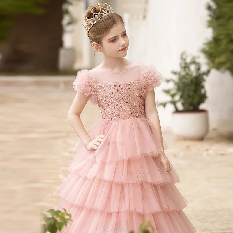 Long Dress 2025 Pink Glitter G - Baby Clothing Girls บทวิจารณ์และราคา