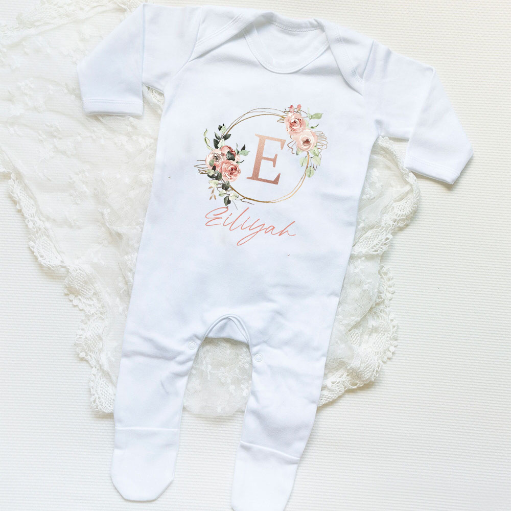 Personalised Baby Girl Sleepsu - Baby Clothing Names บทวิจารณ์และราคา