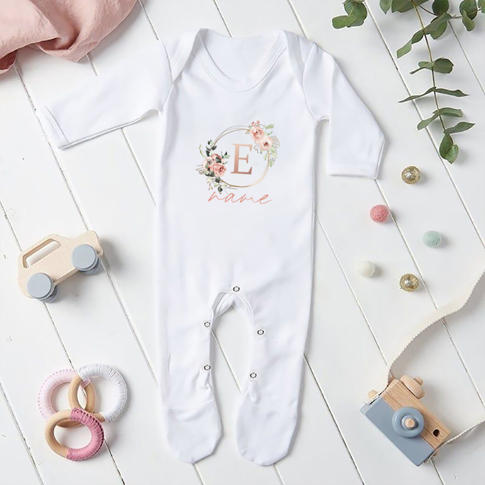 Personalised Baby Girl Sleepsu - Baby Clothing Names บทวิจารณ์และราคา