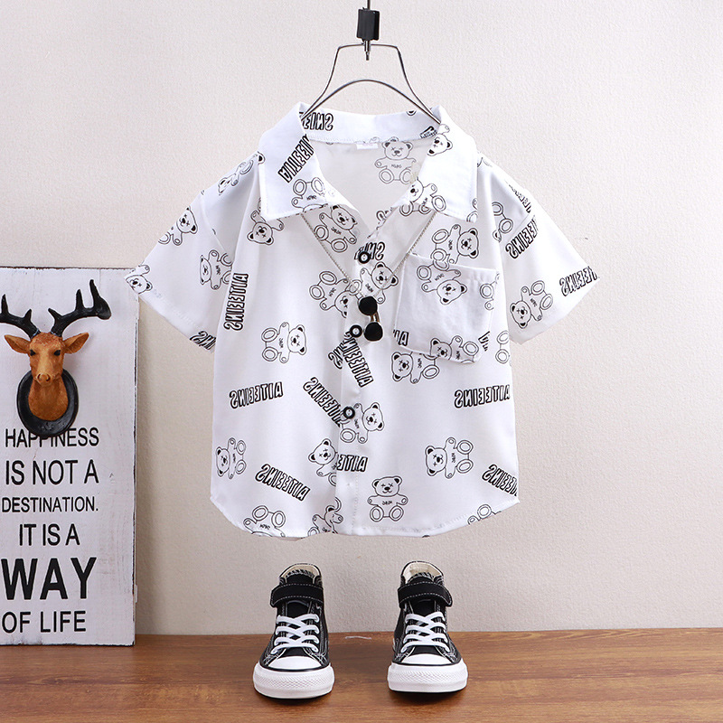 Children's shirts summer style - Baby Clothing Hong Kong บทวิจารณ์และราคา