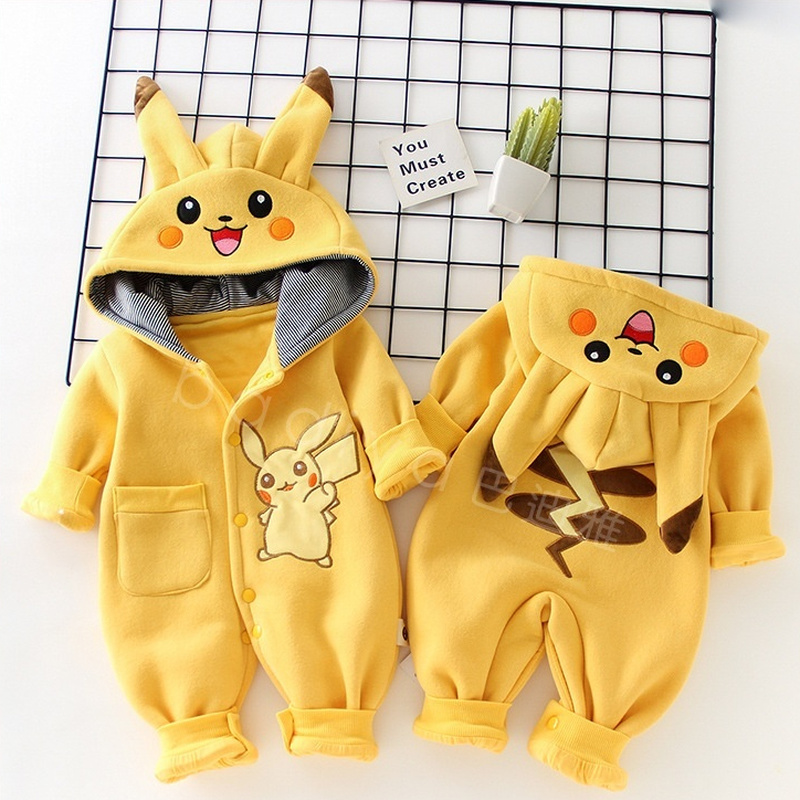 Cartoon Pocket Monsters Baby P - Baby Clothing Japan บทวิจารณ์และราคา
