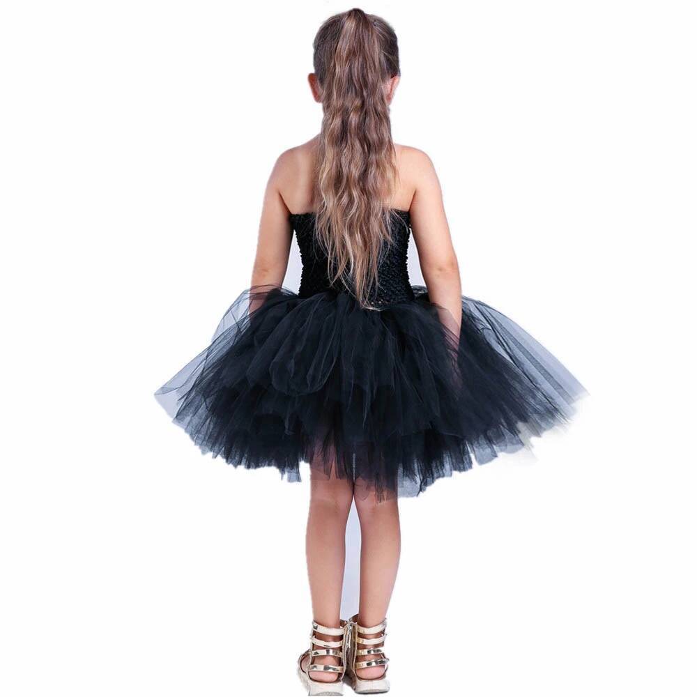 Cute Black Cat Tutu Dress Baby - Baby Clothing Girls บทวิจารณ์และราคา