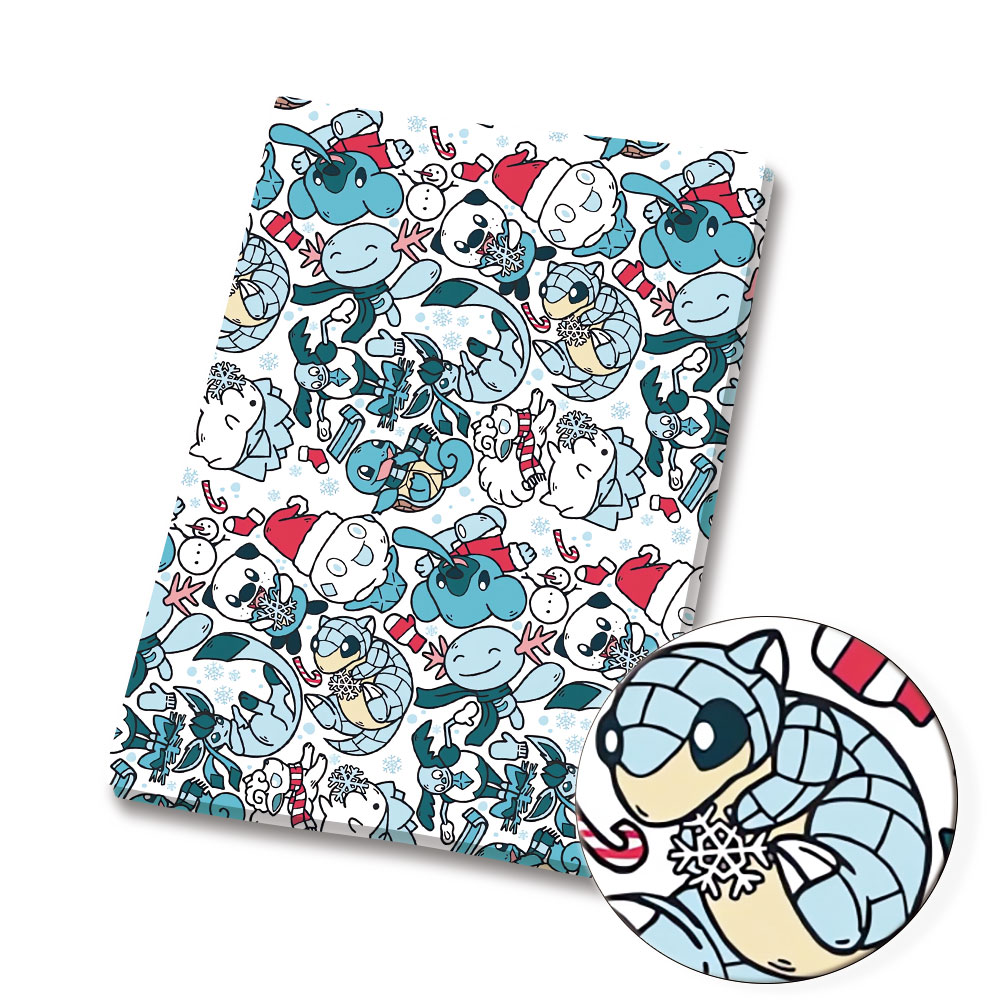Pokemon Cartoon Fabric140*50cm - Baby Clothing Sewing บทวิจารณ์และราคา
