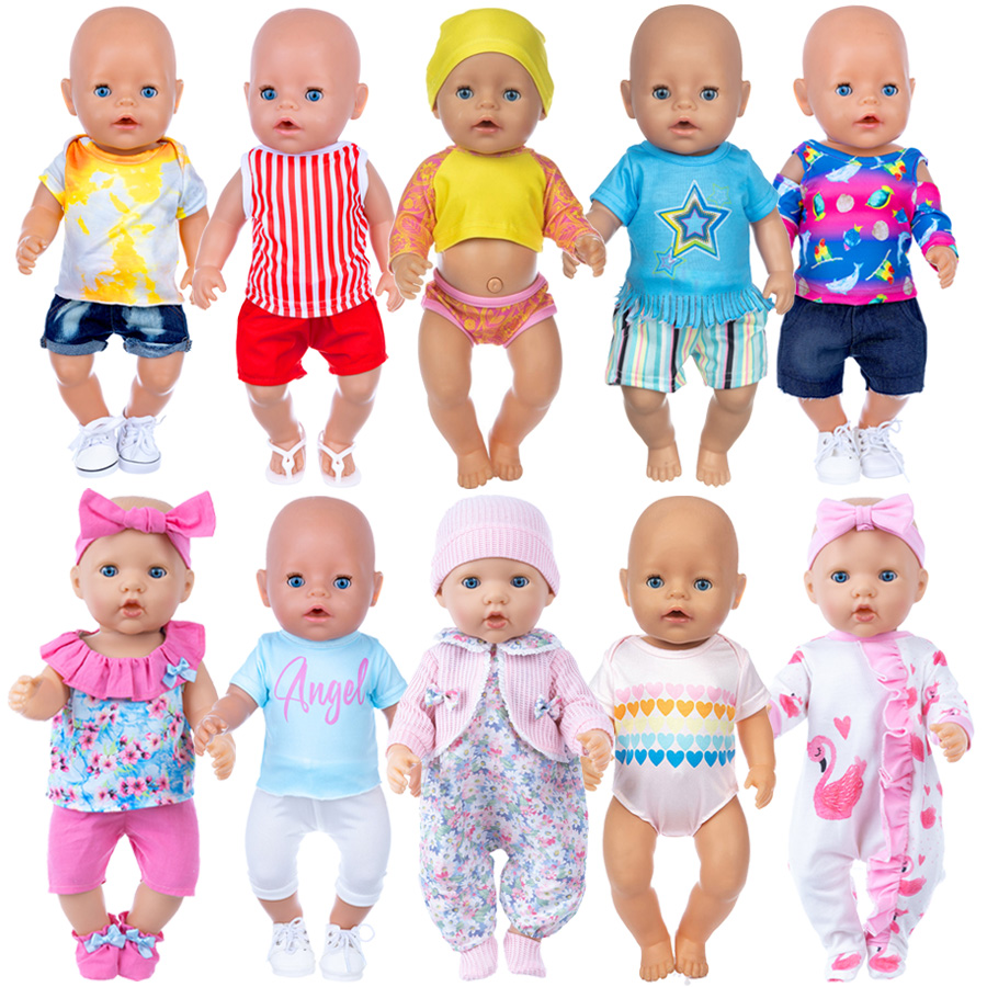 Doll Clothes for 18inch Reborn - Baby Clothing Newborn บทวิจารณ์และราคา