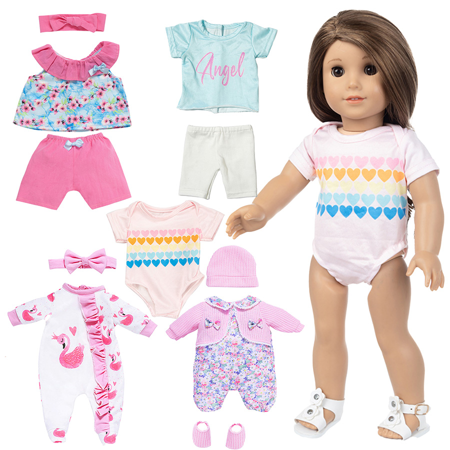 Doll Clothes for 18inch Reborn - Baby Clothing Newborn บทวิจารณ์และราคา