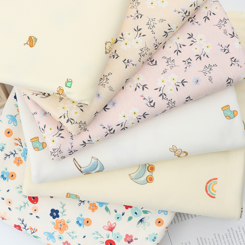 Thick Elastic Pure Cotton Prin - Baby Clothing Sewing บทวิจารณ์และราคา