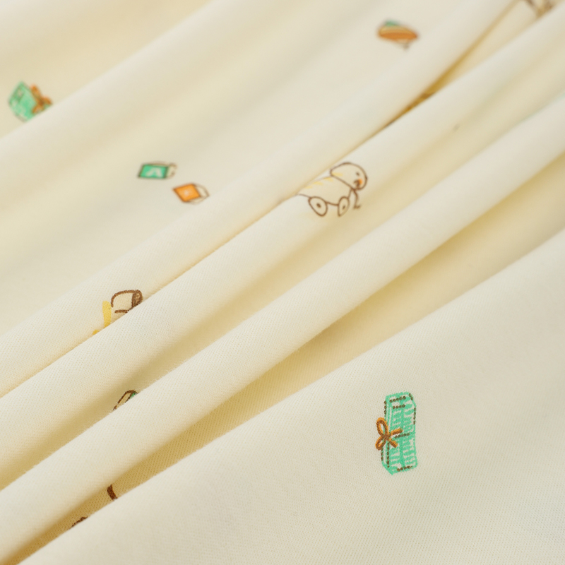 Thick Elastic Pure Cotton Prin - Baby Clothing Sewing บทวิจารณ์และราคา