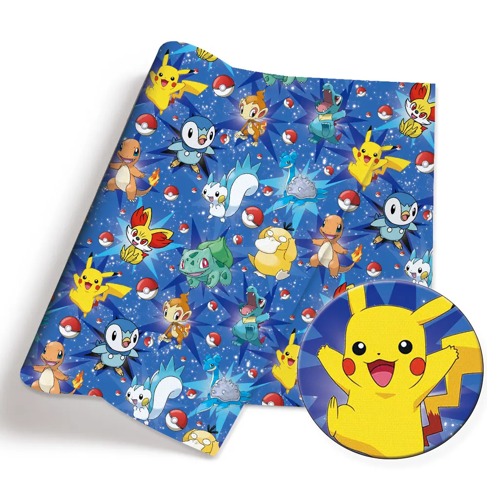 Pokemon Cartoon Fabric140*50cm - Baby Clothing Japan บทวิจารณ์และราคา
