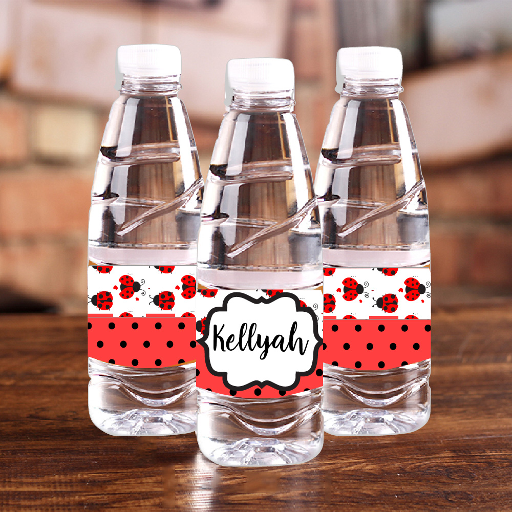 Personalised Ladybug Red Polka - Baby Clothing Names บทวิจารณ์และราคา