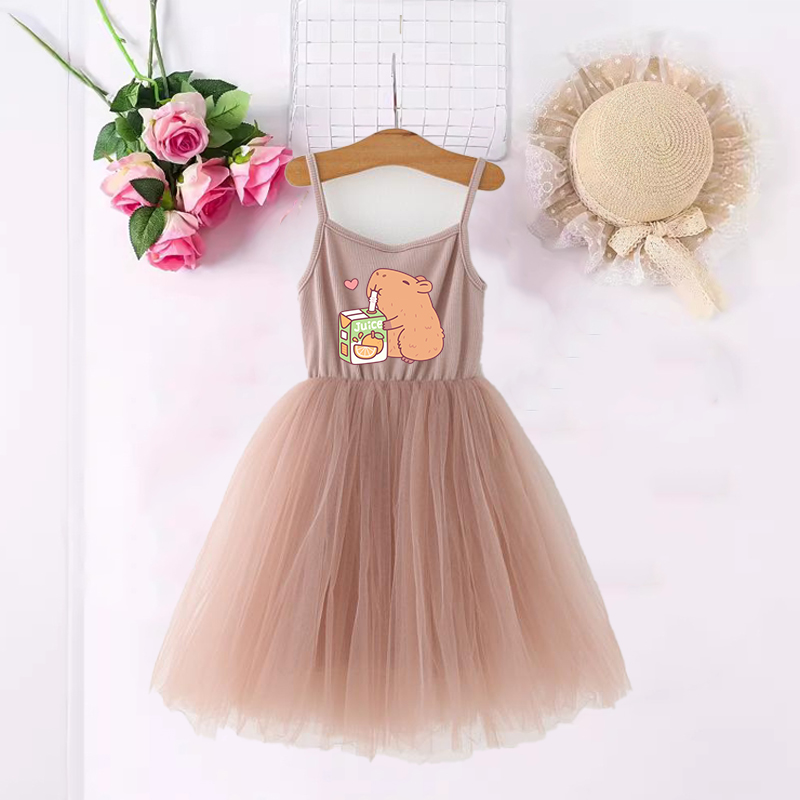 Capybara Girls Dresses Anime P - Baby Clothing Girls บทวิจารณ์และราคา