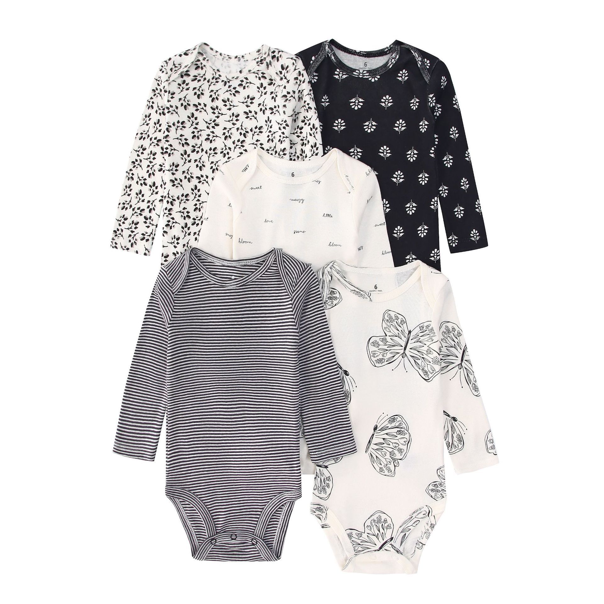 5PCS Newborn Infant Baby Bodys - Baby Clothing Next บทวิจารณ์และราคา