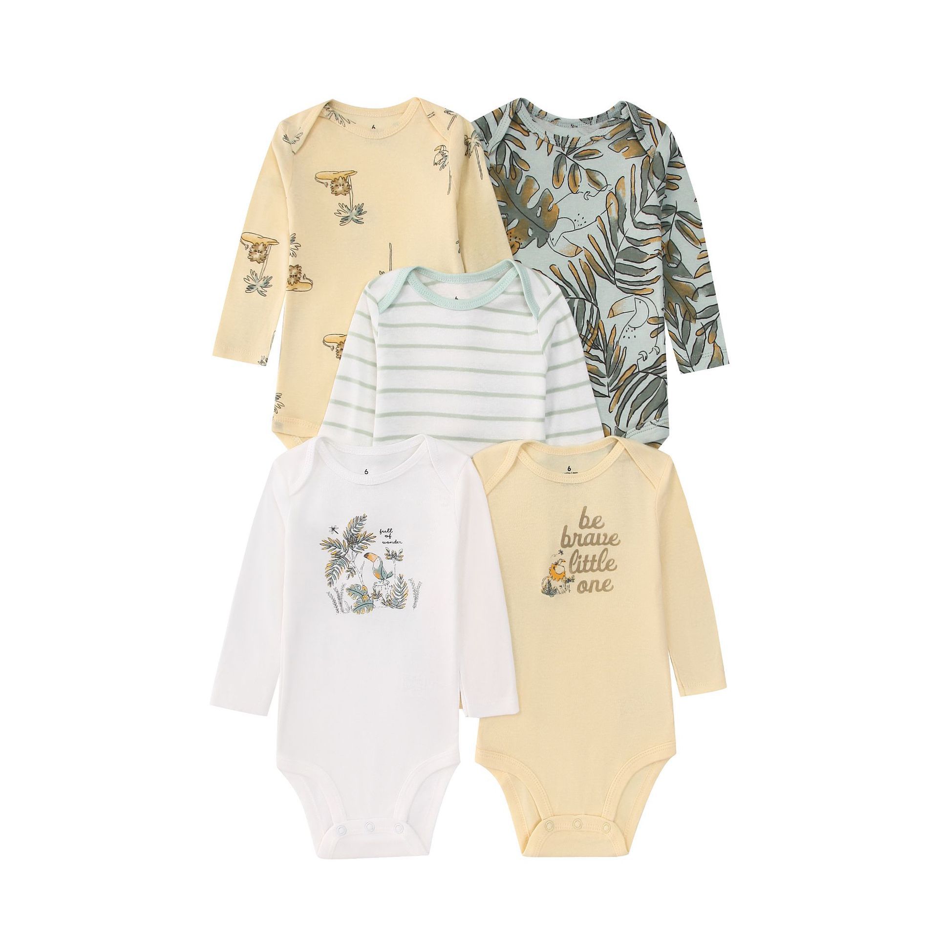5PCS Newborn Infant Baby Bodys - Baby Clothing Next บทวิจารณ์และราคา