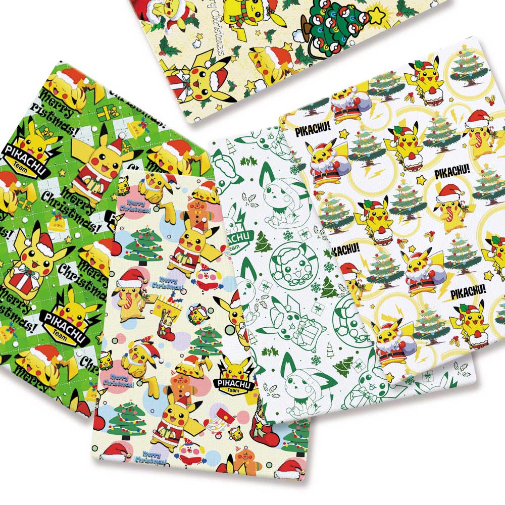 Pokemon Cartoon Fabric140*50cm - Baby Clothing Sewing บทวิจารณ์และราคา