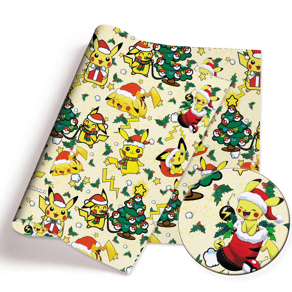 Pokemon Cartoon Fabric140*50cm - Baby Clothing Sewing บทวิจารณ์และราคา