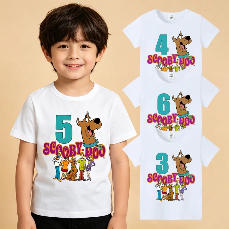 Scooby-Doo Birthday Number Tee - Baby Clothing Deals บทวิจารณ์และราคา